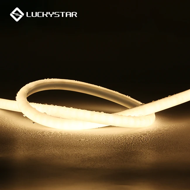 silicone 360 Degrees Round DC12V SMD2835 5050 LED Neon Rope Light Flex custom neon sign for hotel