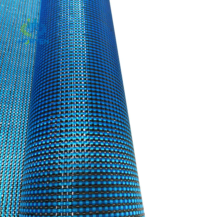 Factory Direct Sales Carbonfiber Cloth Lake Blue Aramid Carbon Fiber Fabric Roll