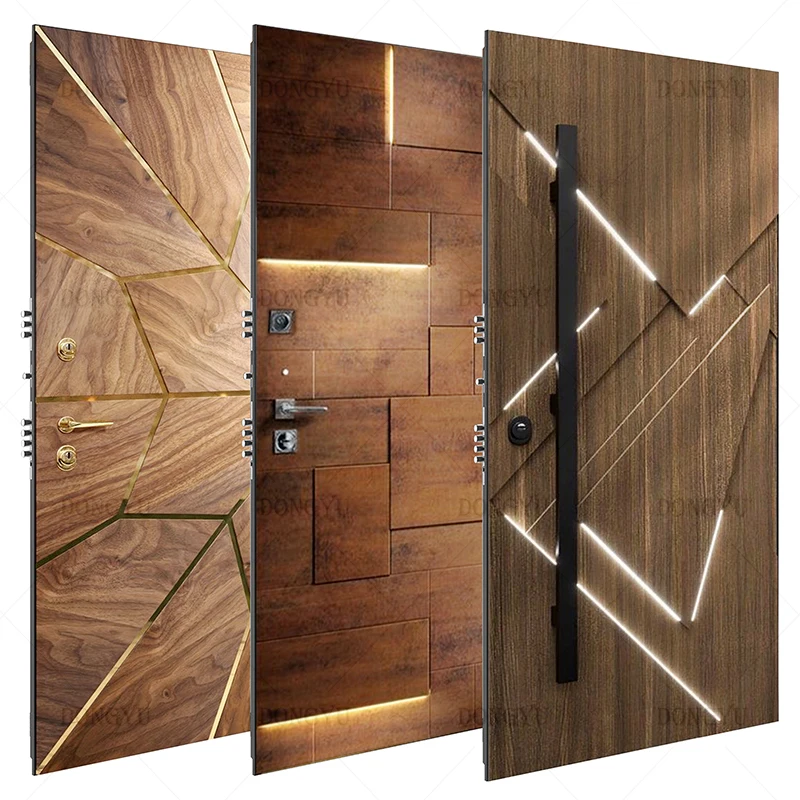 High Quality Stainless Steel Entrance Door Front Entrance Doors Exterior Doors for house