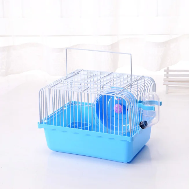 Manufacturers Wholesale Hamster Cage Small Cage for Hamster Simple Portable Cage