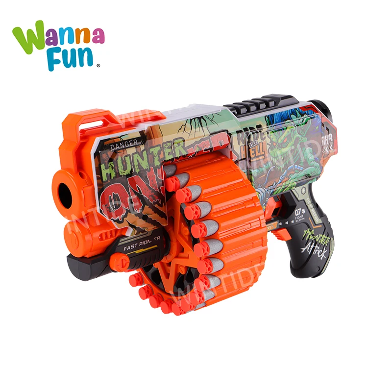 new product toy gun soft bullet foam bullet gun shooting toys toy gun shoots plastic bullets  shell ejecting feature
