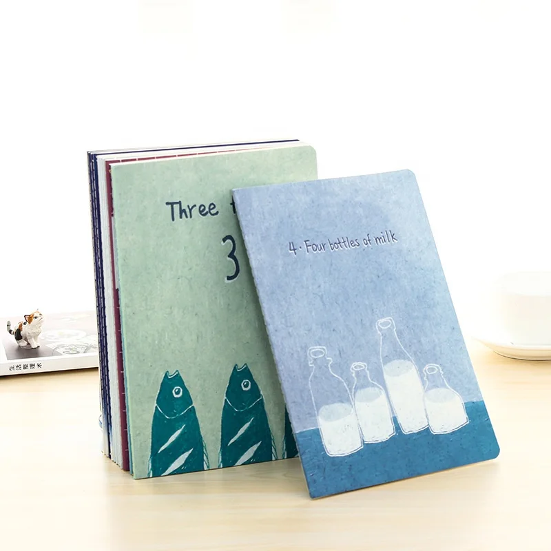 Wholesale high quality paper printing school notebook