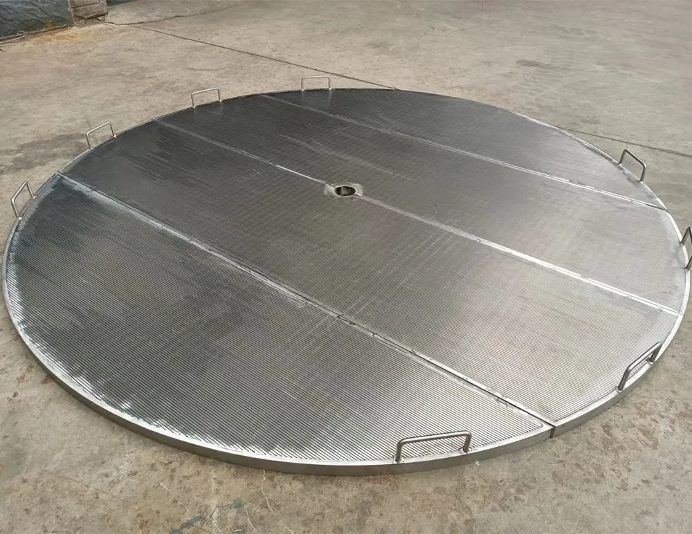 Stainless Steel 316L Wedge Wire Screen Catalyst Support Grids Reactor Internals