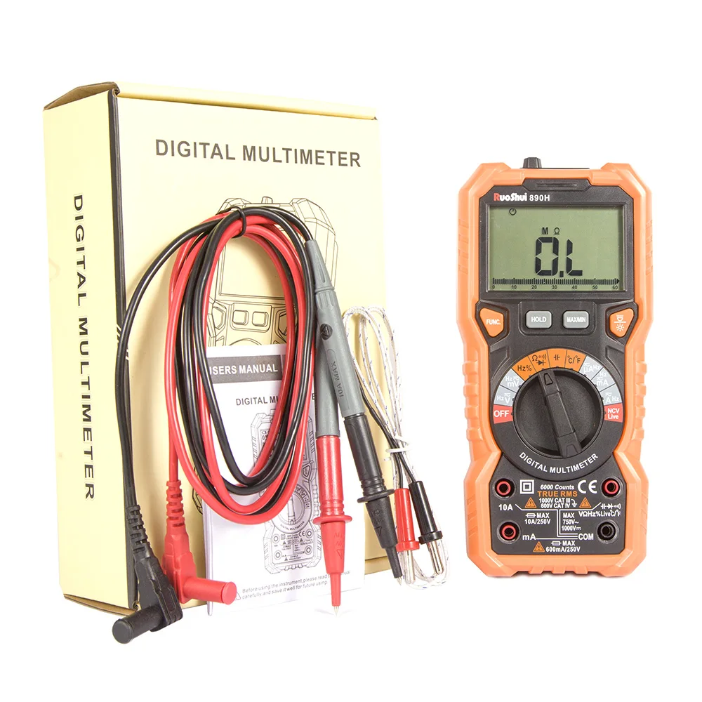 Victor 890H+ 6000 Counts CAT III 1000V Auto Range  Digital Multimeter For Sale multimeter digital Multimetro