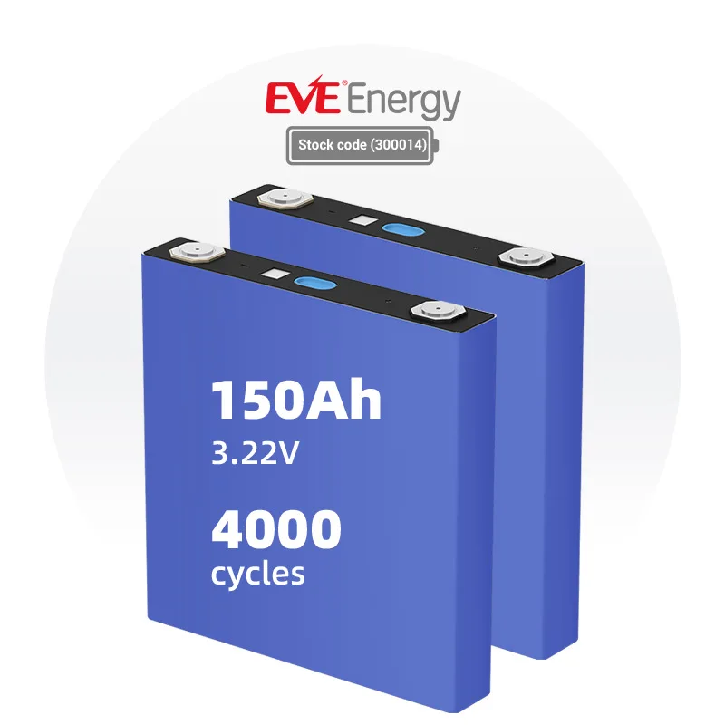EVE LF150 150Ah 3 2 V lifepo4 батарея eve 150ah литиевая ah перезаряжаемая система хранения энергии