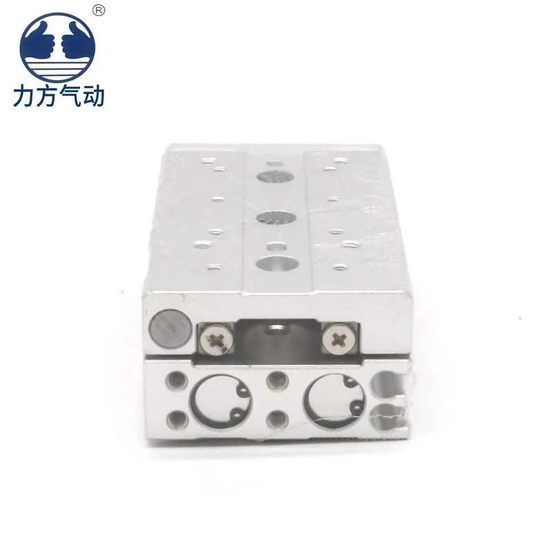 AirTAC cylinder HLSL6X10/HLSL6X20/30/50S series precision guide rail slide table cylinder
