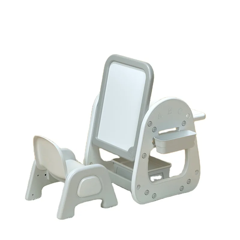 New Design Multi-purpose Height adjustable kids educational toys baby drawing board table