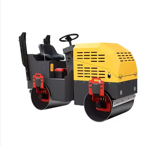 Double Drum Road Mine Roller Walk Behind Mini 500Kg Single Drum Hand Asphalt Small Tandem Rollers Compactor