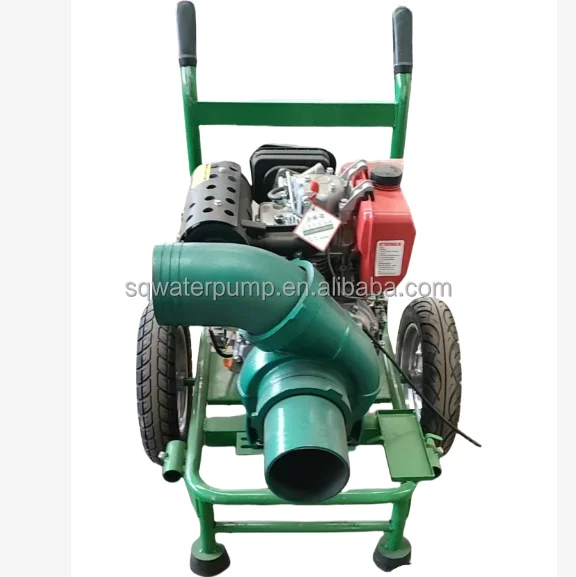 6 Inch Water Pump Air-Cooled Single Cylinder Diesel Engine for agricultural irrigation
