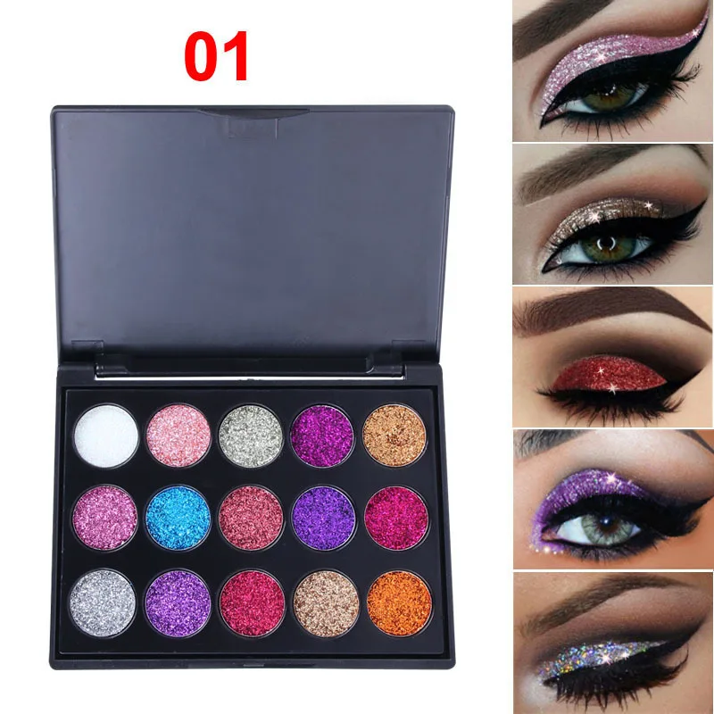 Wholesale Glitter Eyeshadows Women Vegan Maquillage Diy Highly Pigmented Palette For Women Eye Shadow Eyeshadow Palette