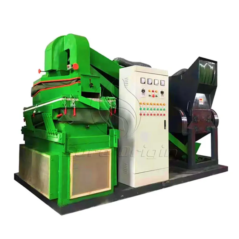 Mini Size Cable Separator Scrap Copper Wire Granulator And Separator Recycling Machine Equipment