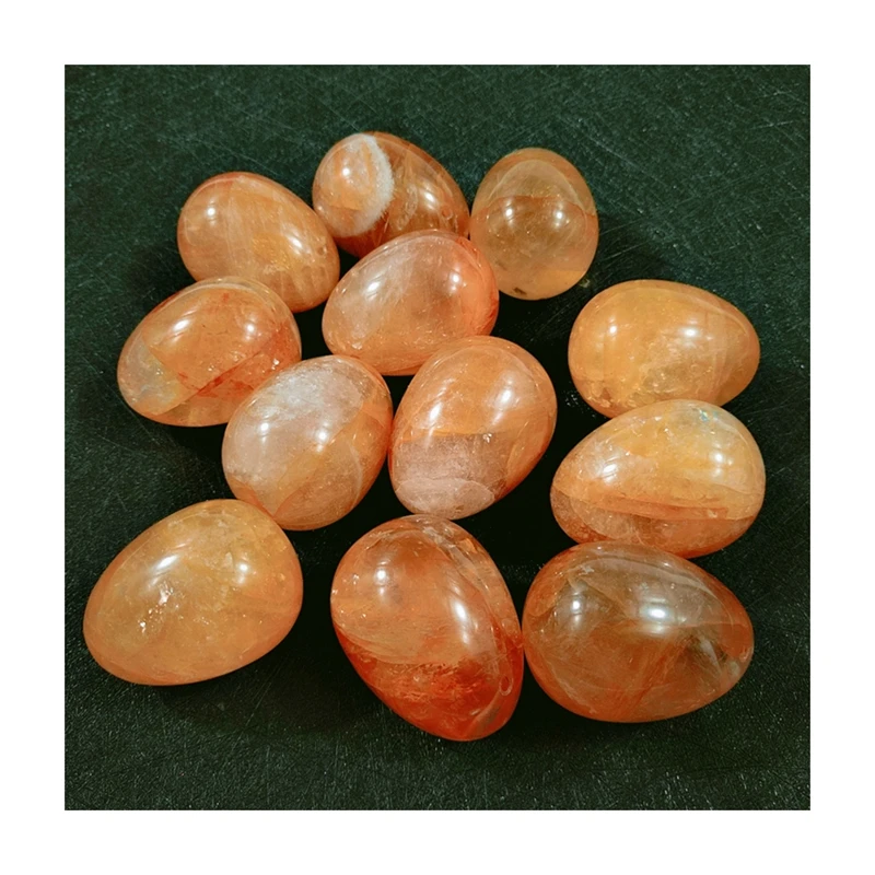 Hot Sell Cheap Price Healing Rock Quartz Crystal Yoni Eggs Natural Citrine Jade Eggs For Healing