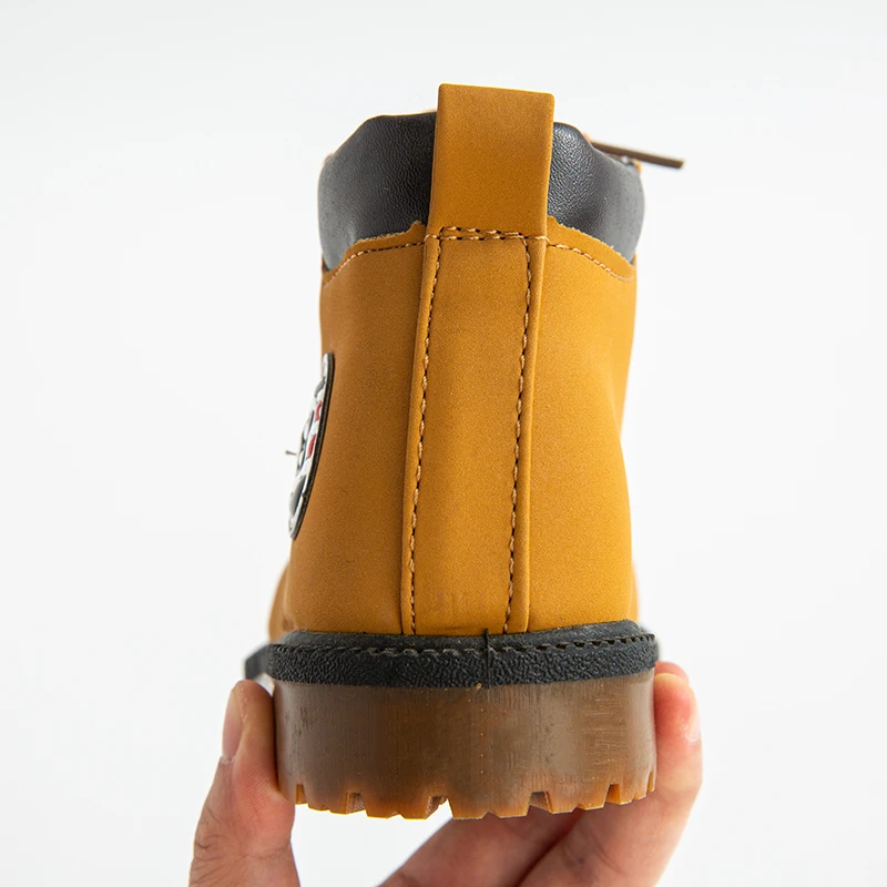 Custom Genuine Leather Men Composite Steel Toe  Shoes Construction Safety Work Boots new fashion leather shoes boots