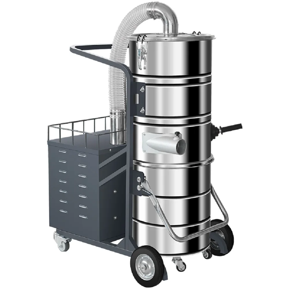 China 3 phase heavy duty industrial vacuum cleaners metal chips vacuum cleaner