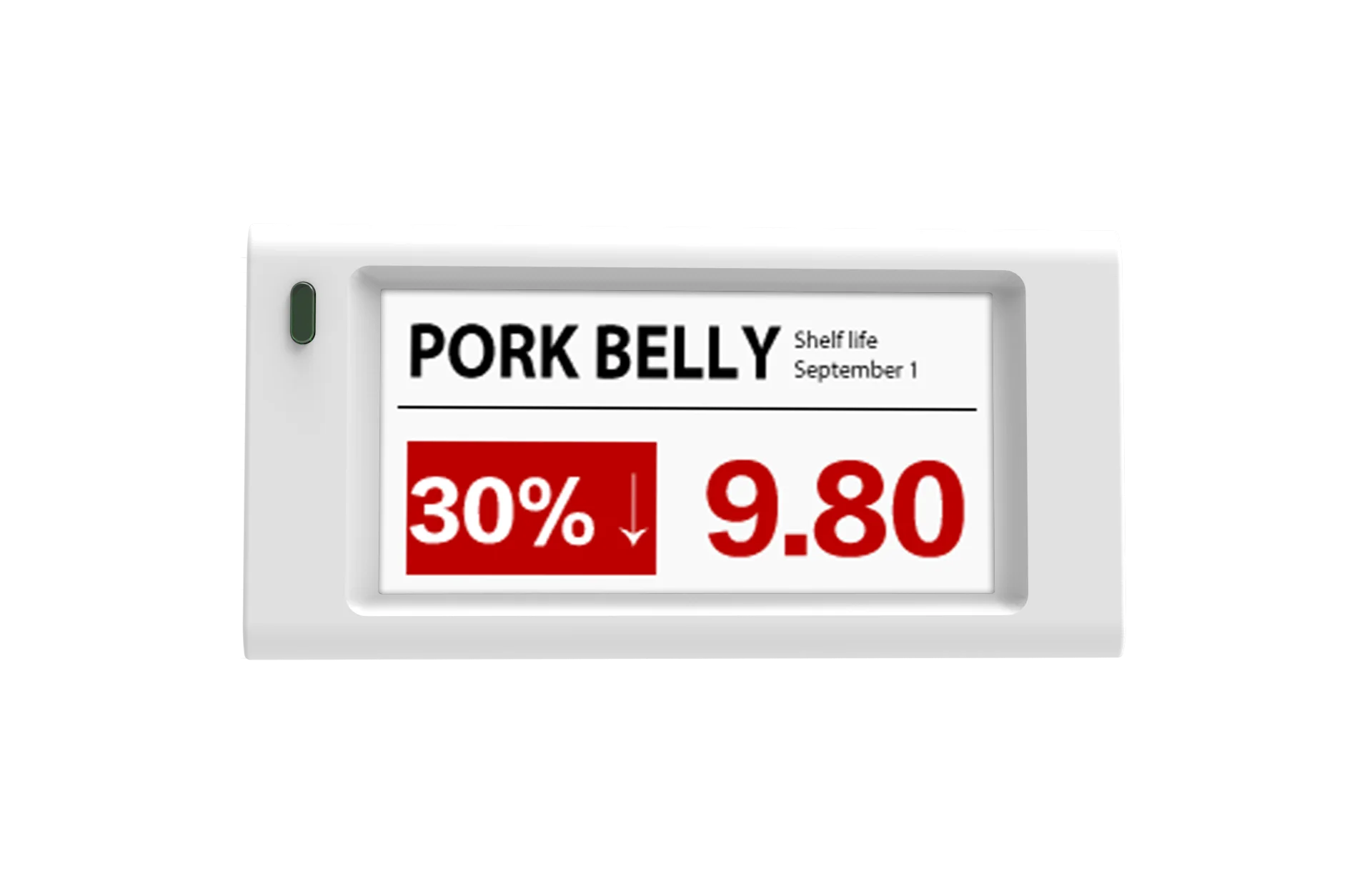 Zkong Price Esl E-ink  2.13 Inch Electronic Digital Price Tags E Display For Retail Price Label