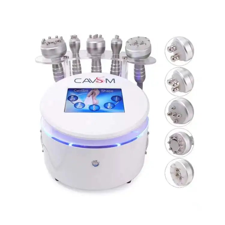 Good Quality Beauty 7 IN 1 Cavism Radio Frequency RF 40K Cavi Lipo Slimming Ultrasonic Liposuction Cavitation Machine For Spa