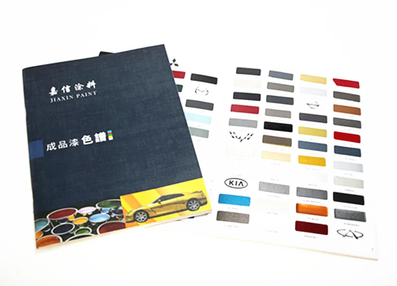 Professional Car Paint we Provide free samples and master color chart