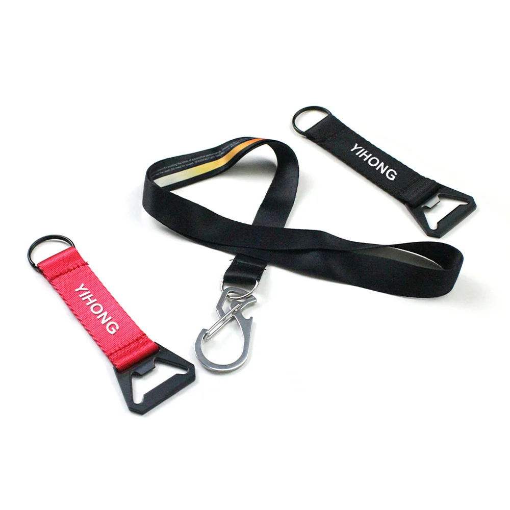 with for Promotional Custom Printed Logo Neck Sublimation Tool Long Wristlet Short Wrist Bottle Opener Polyester Strap Lanyard