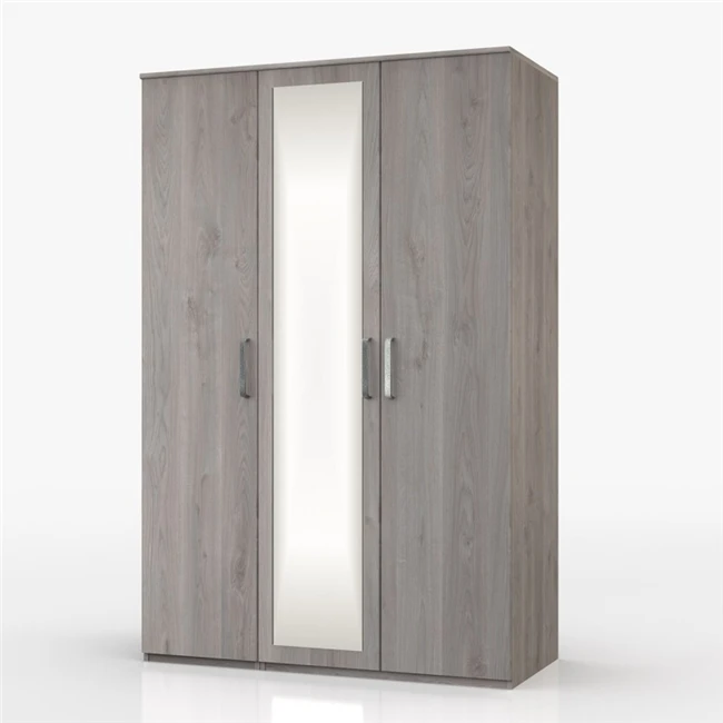  Европейский простой современный деревянный шкаф для спальни белый