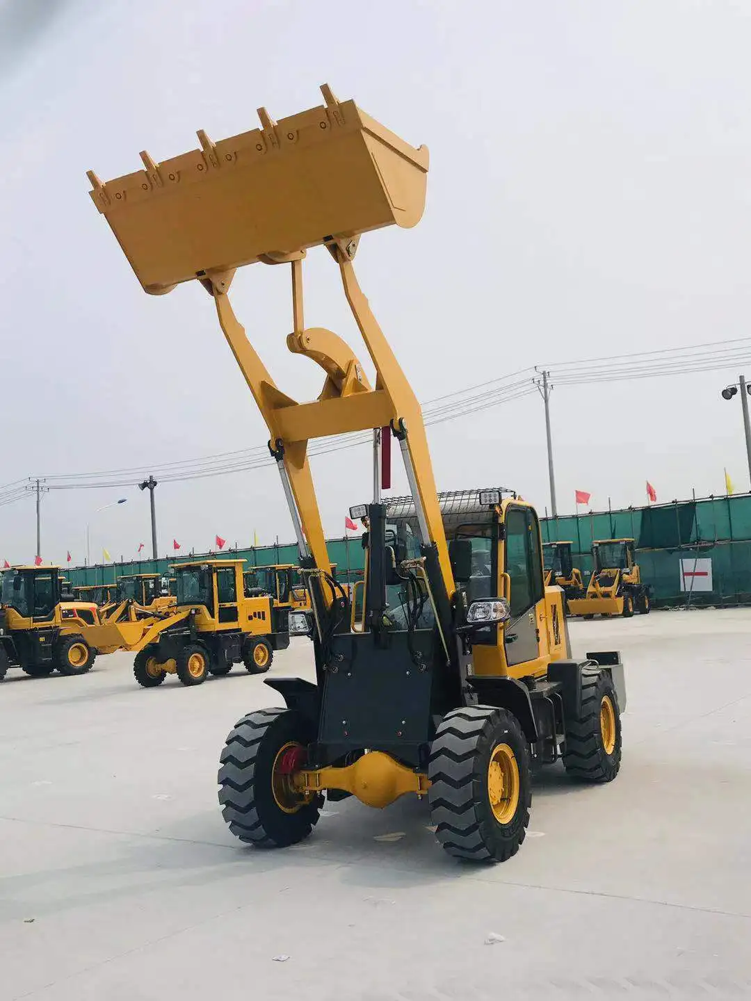 New 3T payloader 5 ton wheel loader with skeleton bucket for sale philippines prices
