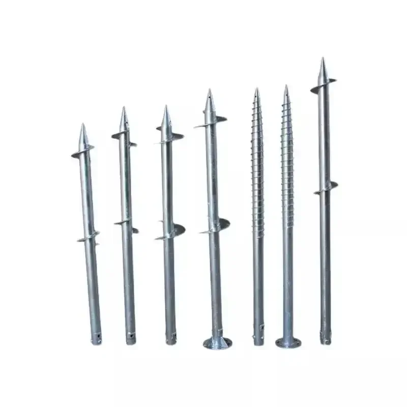 Corigy Multiple Styles Ground Screw Post Anchor Pile Solar Screw Pile ForSolar Ground Screw
