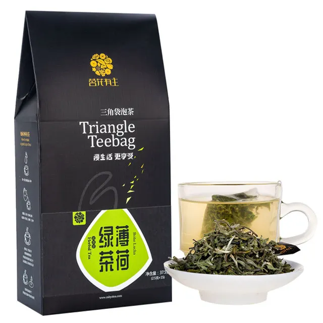 Top Quality Mint green tea slimming tea Private Label chinese tea