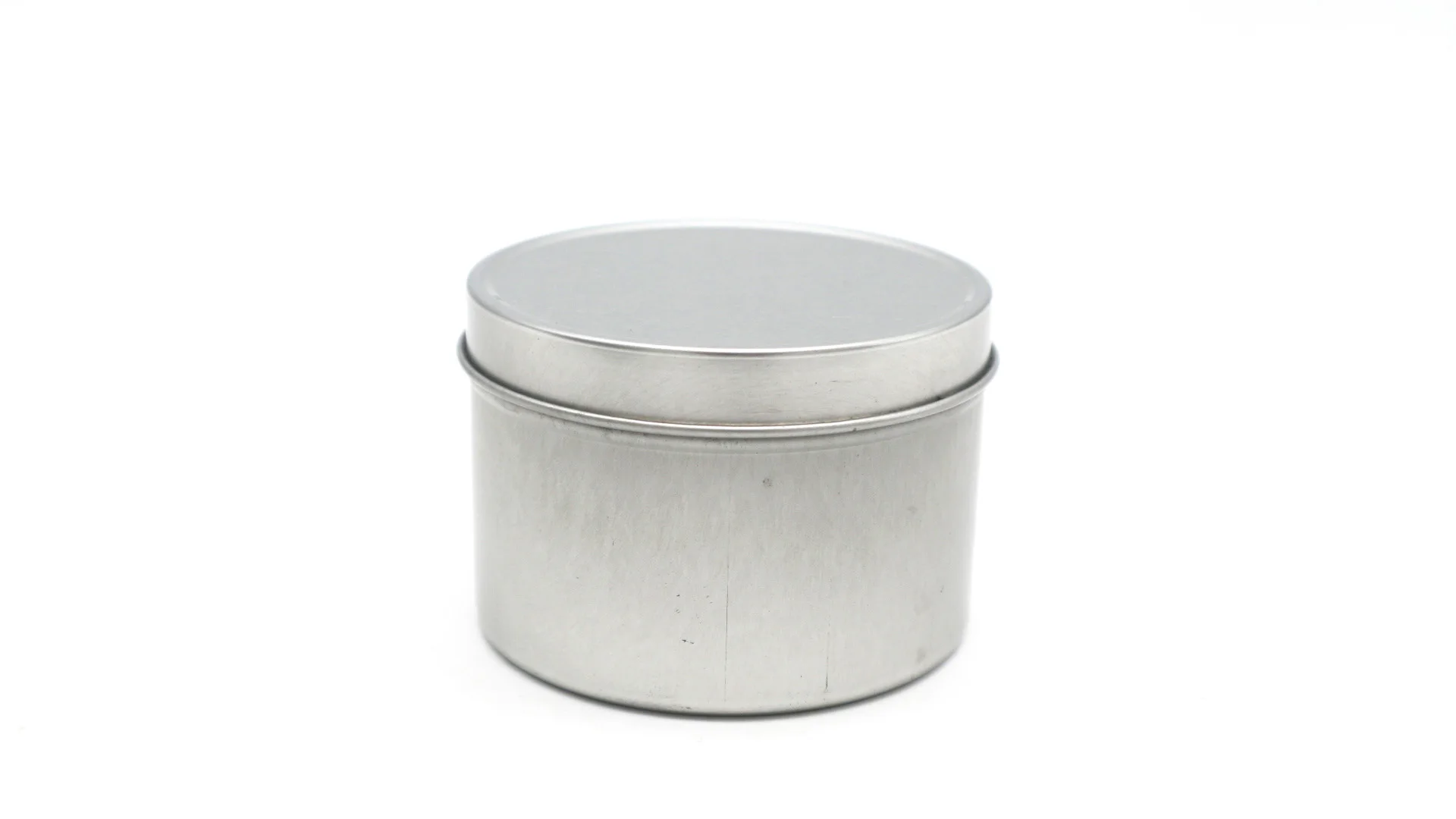 Wholesale 2oz 4oz 6oz 8oz Empty Round Scented Decorative Rose Gold Tin Container Jars Travel Matte Black Tinplate Candle Tins