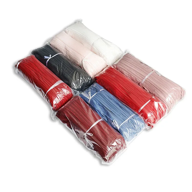 The Most Bought Invisible Zippers Factory Supply Hidden Zipper 3# Lace Zip for Dress Overcoat Long Chain Invisible Zipper