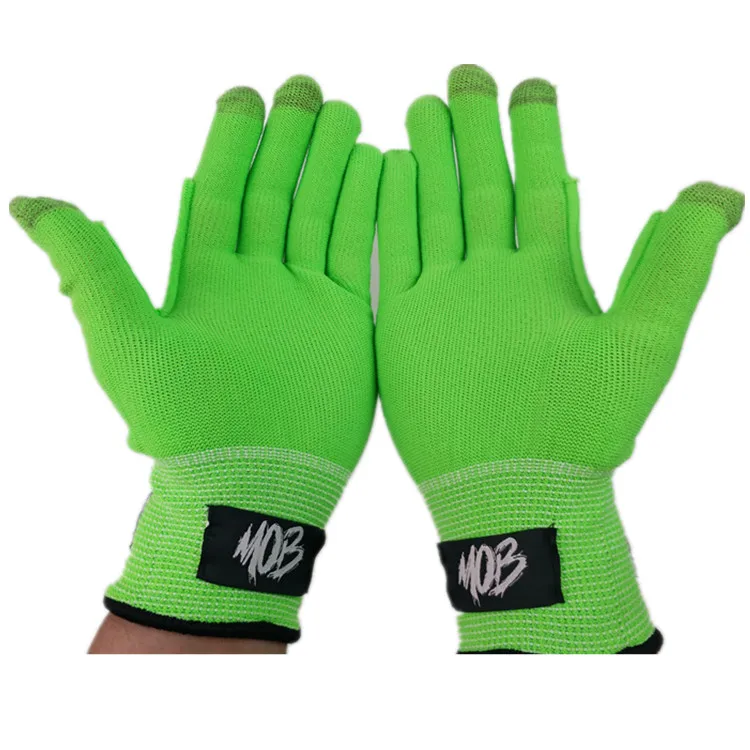 High Elastic Comfortable Daily Working Gloves Green Gloves Industrial