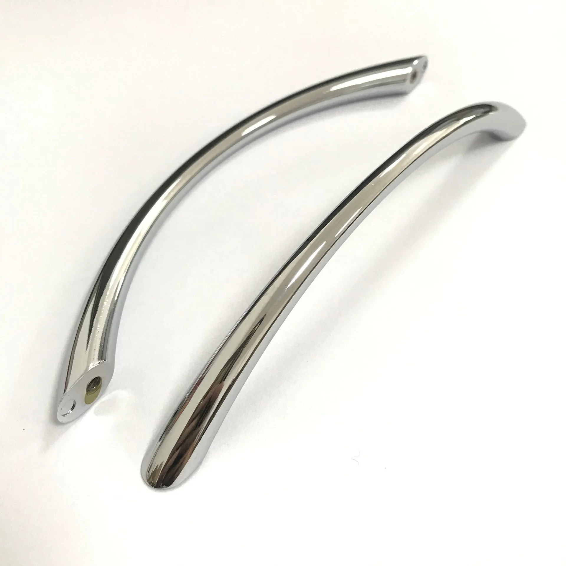 Zamak Die casting C shape Furniture Cabinet Drawer Zinc alloy whalebone curve pull handle