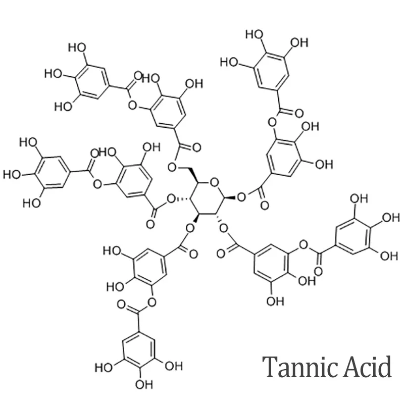 Chemical Reagent Tannic acid Gallotannin Tannin Cas Rn 1401-55-4 AR100g