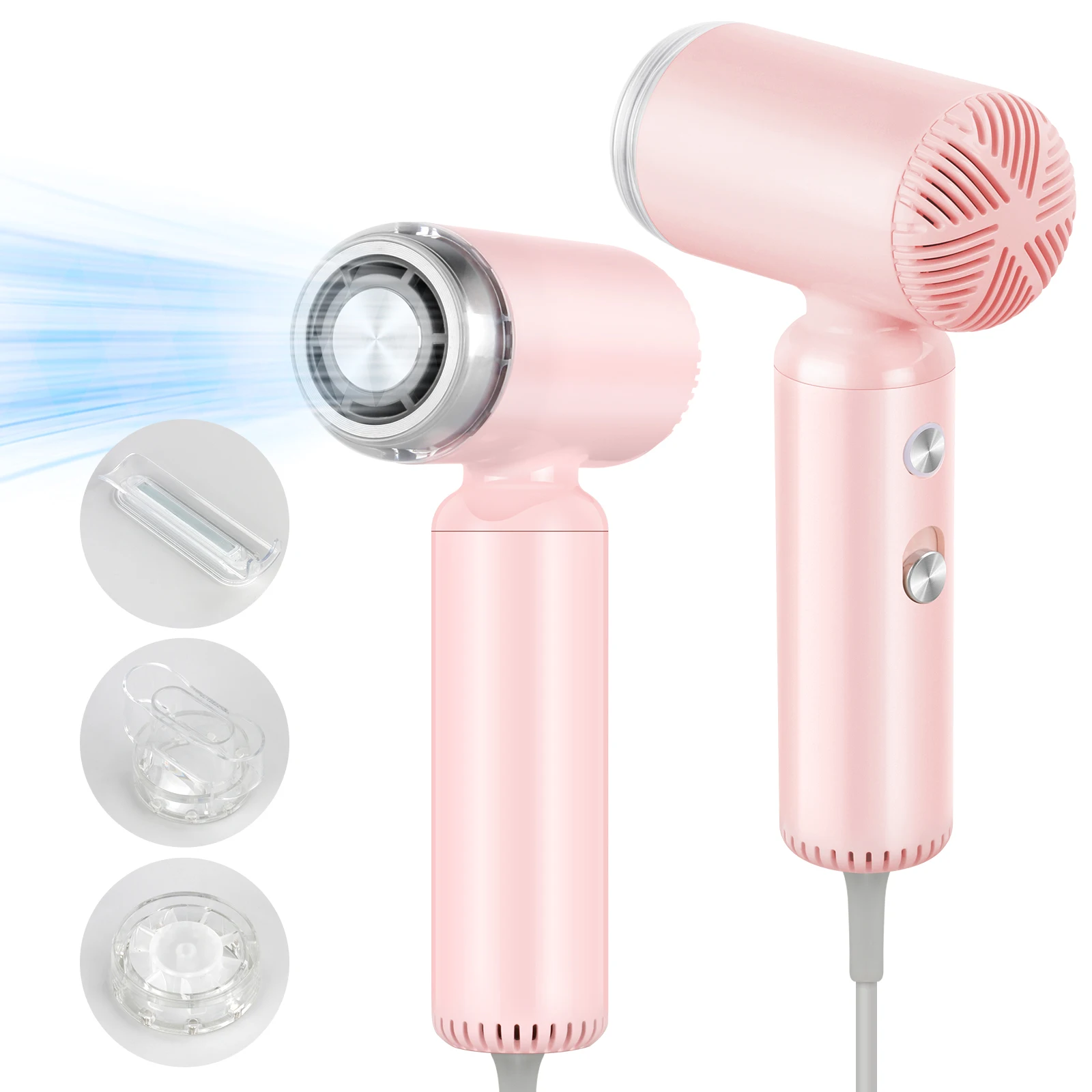 Webeauty, легкий компактный мини-мотор 110000 об/мин, компактный дорожный Портативный высокоскоростной мощный Фен для волос для детей