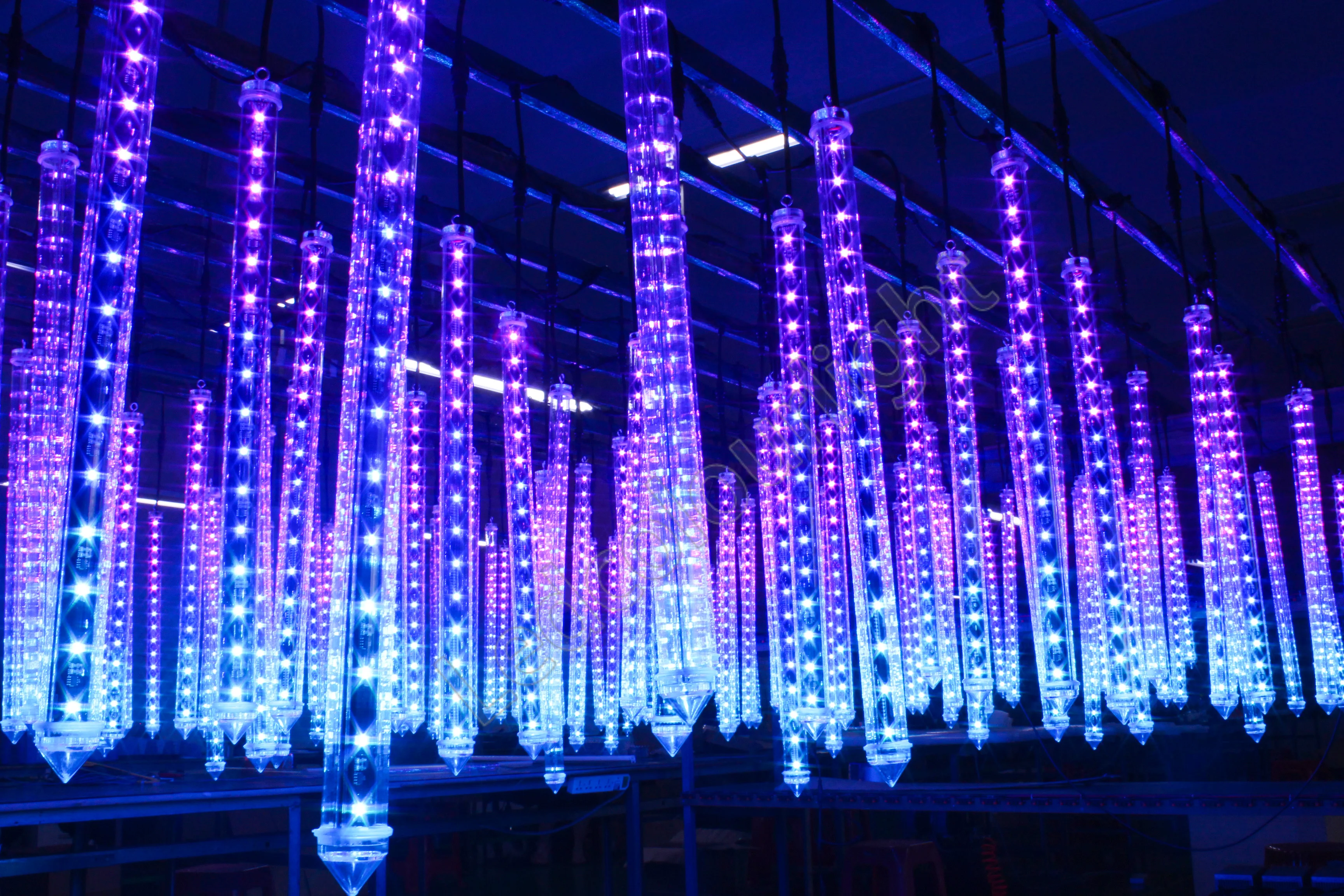 DMX RGB pixel tube 3d dj