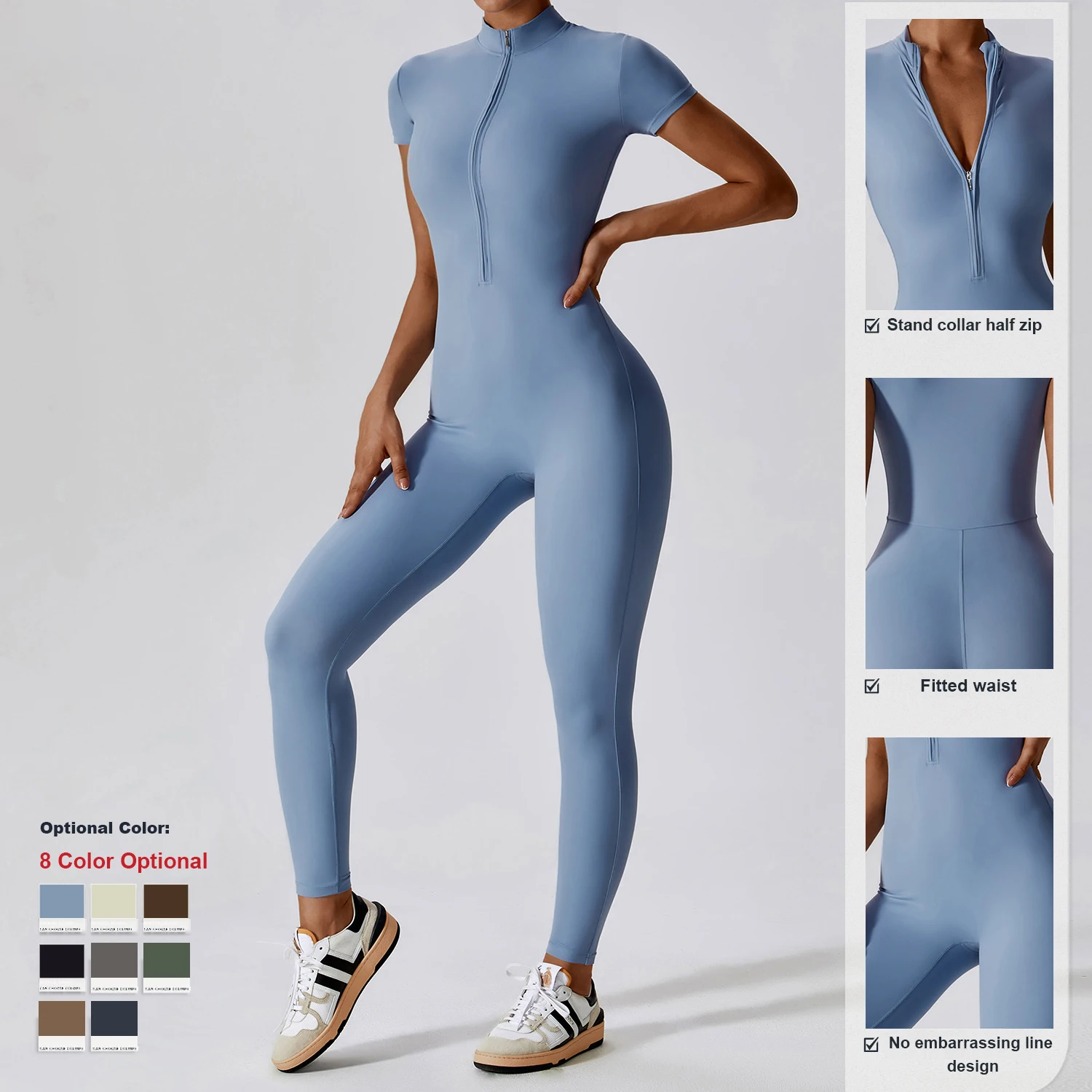 Yoga Sets One Piece leggings Workout Gym Playsuit Sexy Sports Suit Tights custom Yoga Fitness Active Bodysuit Jumpsuit For Women