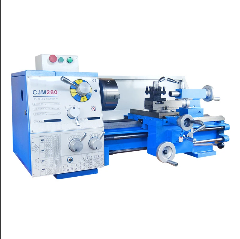 hobby mini lathe machine CJM280 with 750mm center distance