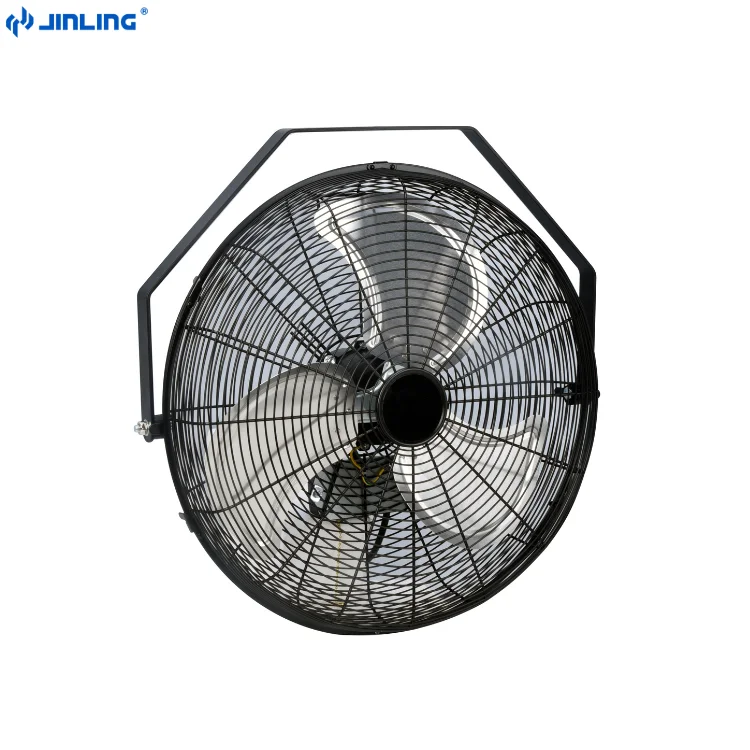 Electric Fan Workstation Factory hvls fan Exhaust 20 inch high velocity industrial wall fan