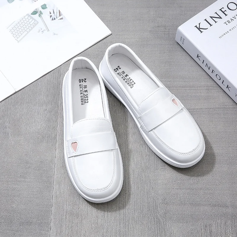 Hospital Work Good Quality Wholesale Woman White Shoes For Nurse