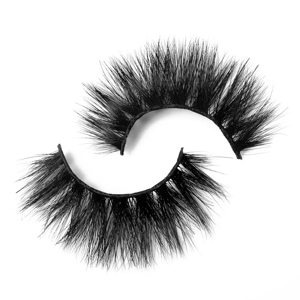 yiernuo short mink eyelashes Private label lashes 3D 13-20mm mink eyelashes manufacturer