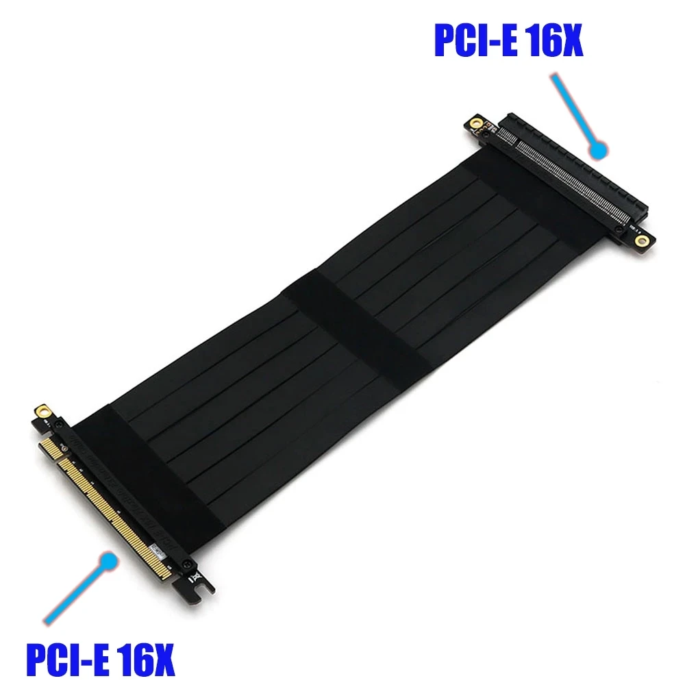 
High Quality PCI-E PCI Express 16X Extension Cable with Gold-plated Connector 