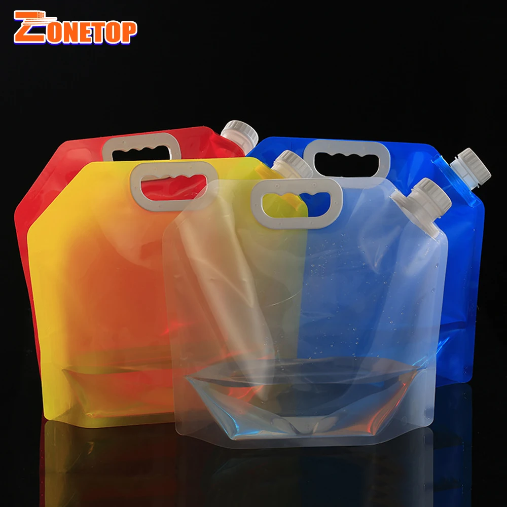 Оптовая продажа дорожная портативная складная сумка для питьевой воды объемом 2 литра 3 5 литров 10