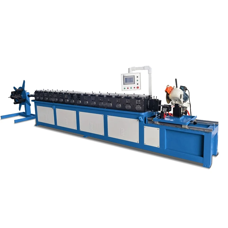 DDM Duct TDC Flange Forming Machine HVAC air condition duct TDC flange roll forming machine
