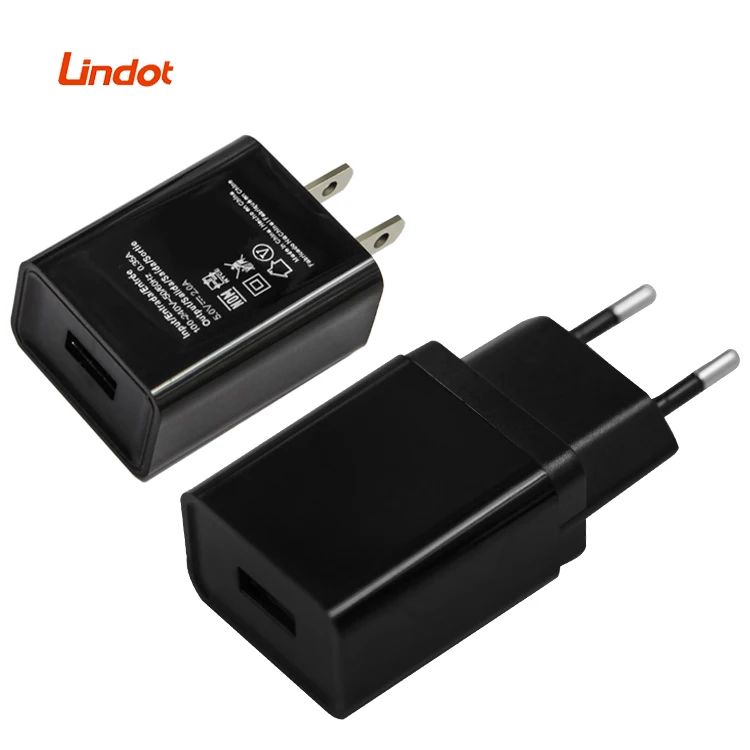  Адаптер питания переменного/постоянного тока с одним портом 5 В 2 А USB дорожное зарядное устройство для мобильного