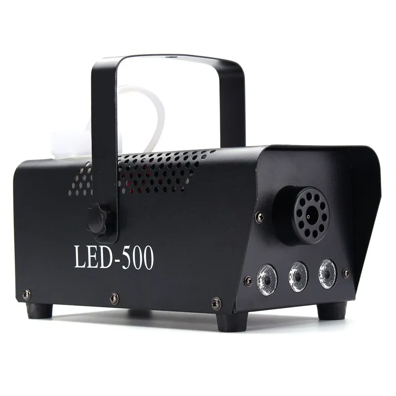 400W RGB LED DJ Fog Machine Portable Christmas Day Low Smoke Machine For Parties And Spectacle