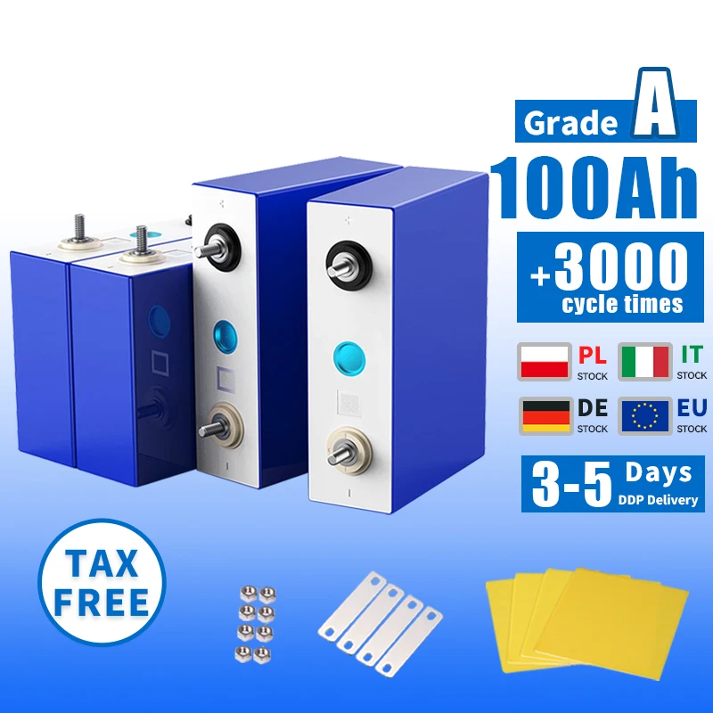 3 2 В 100Ah Lifepo4 призматический литий-ионный аккумулятор EVF LF 50Ah 105Ah 230Ah 280Ah 280K MB31 MB30 аккумуляторная батарея