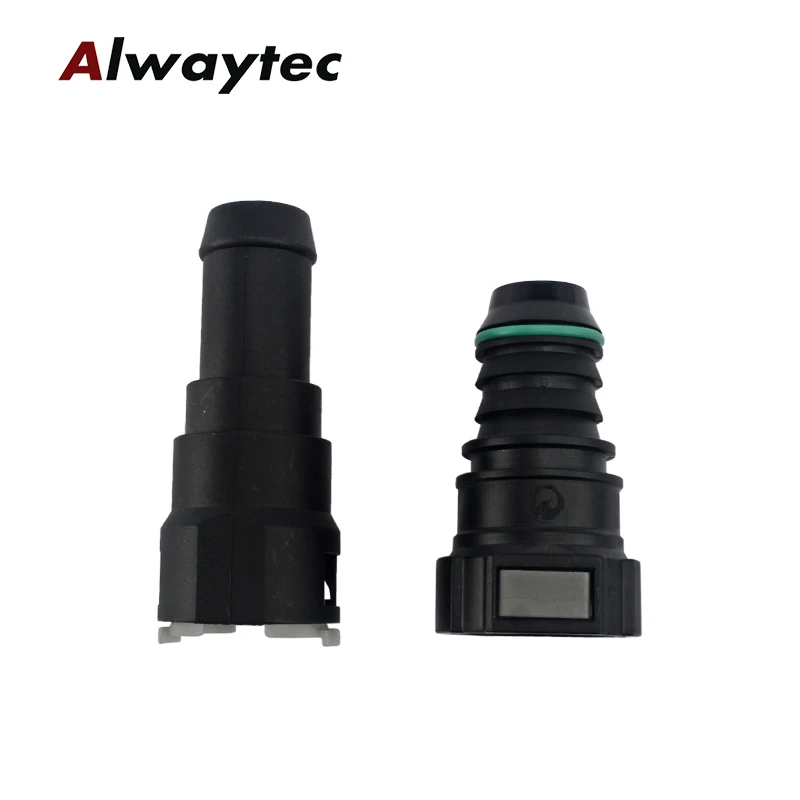 Rubber Nylon Oil Line Pipe Adapter Disconnect Release Hose Connector New 18.9mm Fuel Hose Connector Quick Pipe Fitting