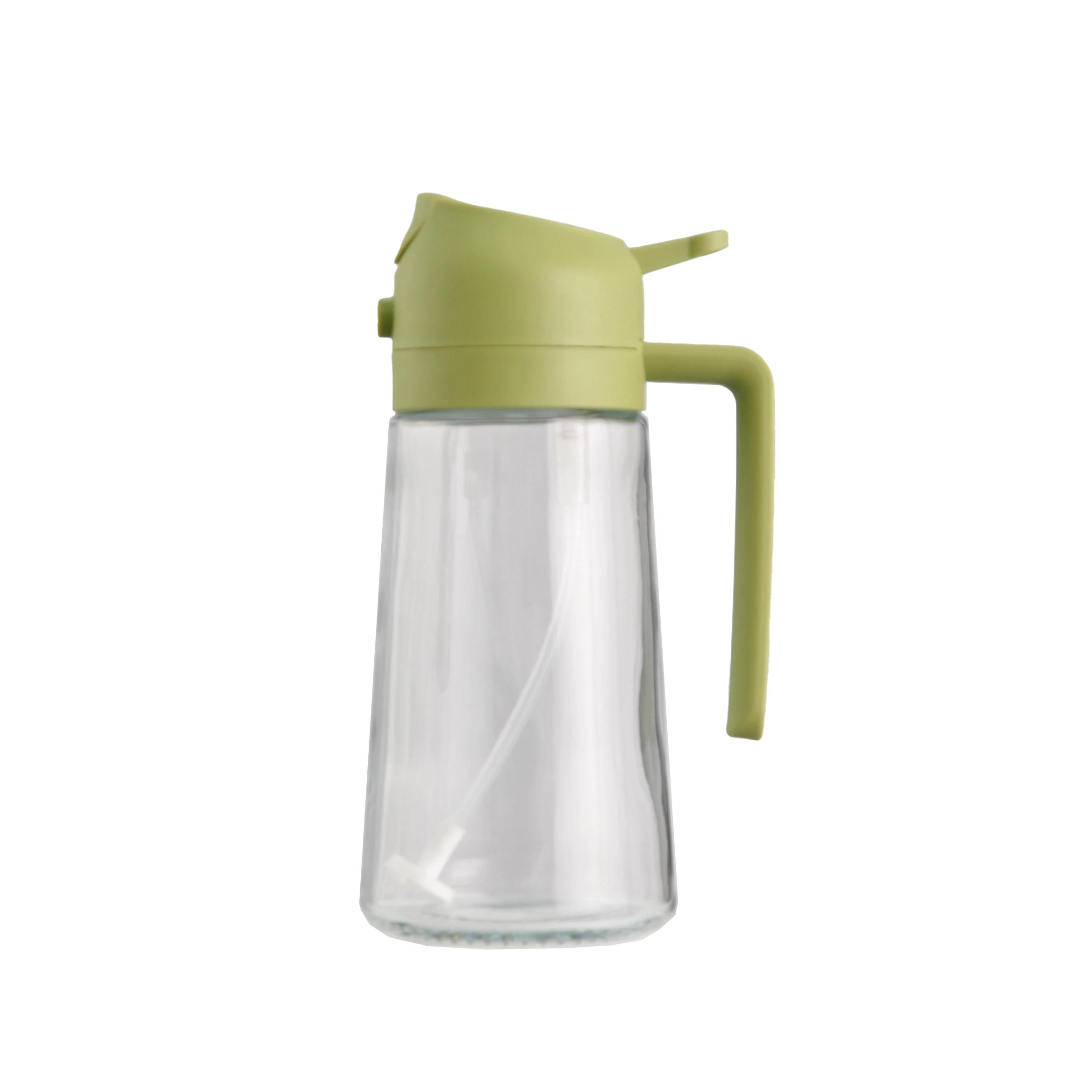 High Quality 550ml Vinegar Spray Olive Oil Sprayer Glass Spray Olive Oil Bottle Dispenser for cooking