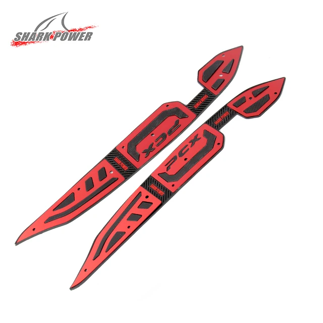 Запчасти Аксессуары педаль Cnc модифицированный алюминиевый сплав педаль табурет резиновая педаль для Honda Pcx