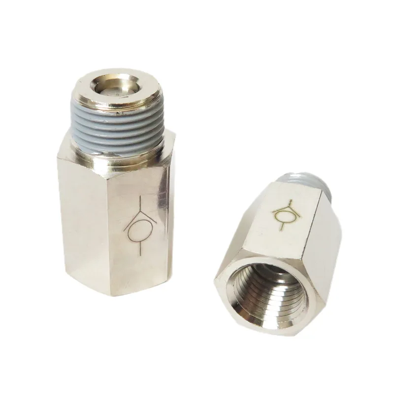 Pneumatic Plastic One Way Air fitting Valve Non Return Valve Mini Check Valve