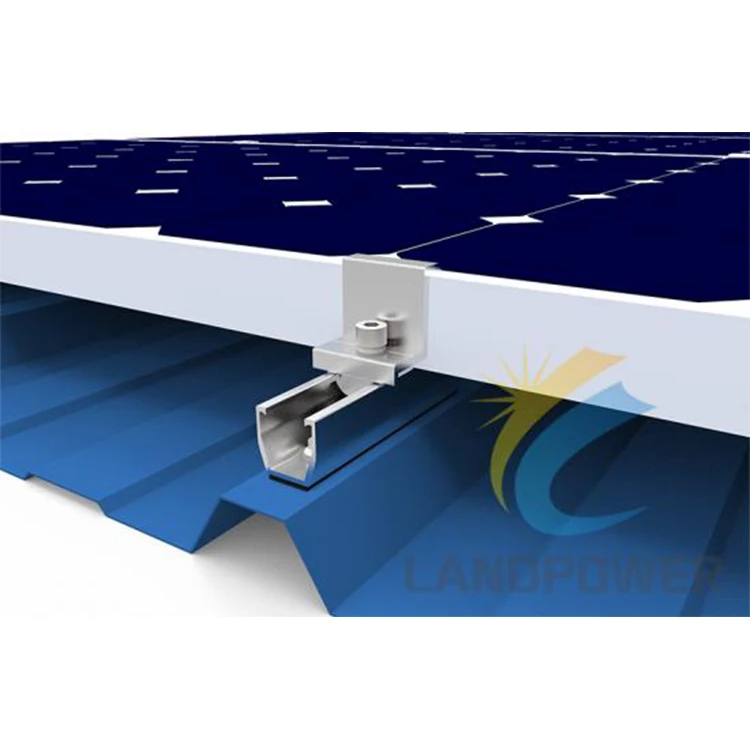 OEM Supplier Solar Roof Aluminium Mini Rail Solar U Rail Used On Trapezoid Metal Roof Sheet