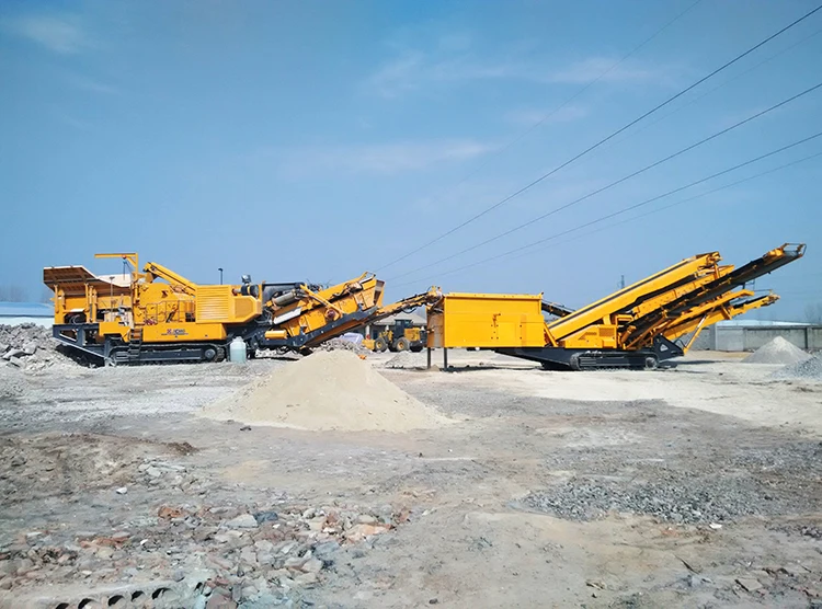 
XCMG official manufacturer XPF1214 Mobile Impact Crushers for sale 